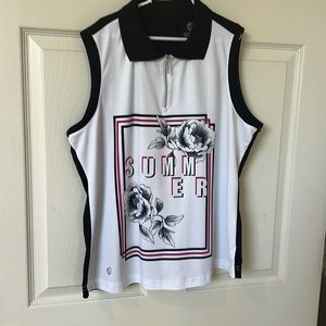 GGblue Summer sleeveless golf tennis pickelball top